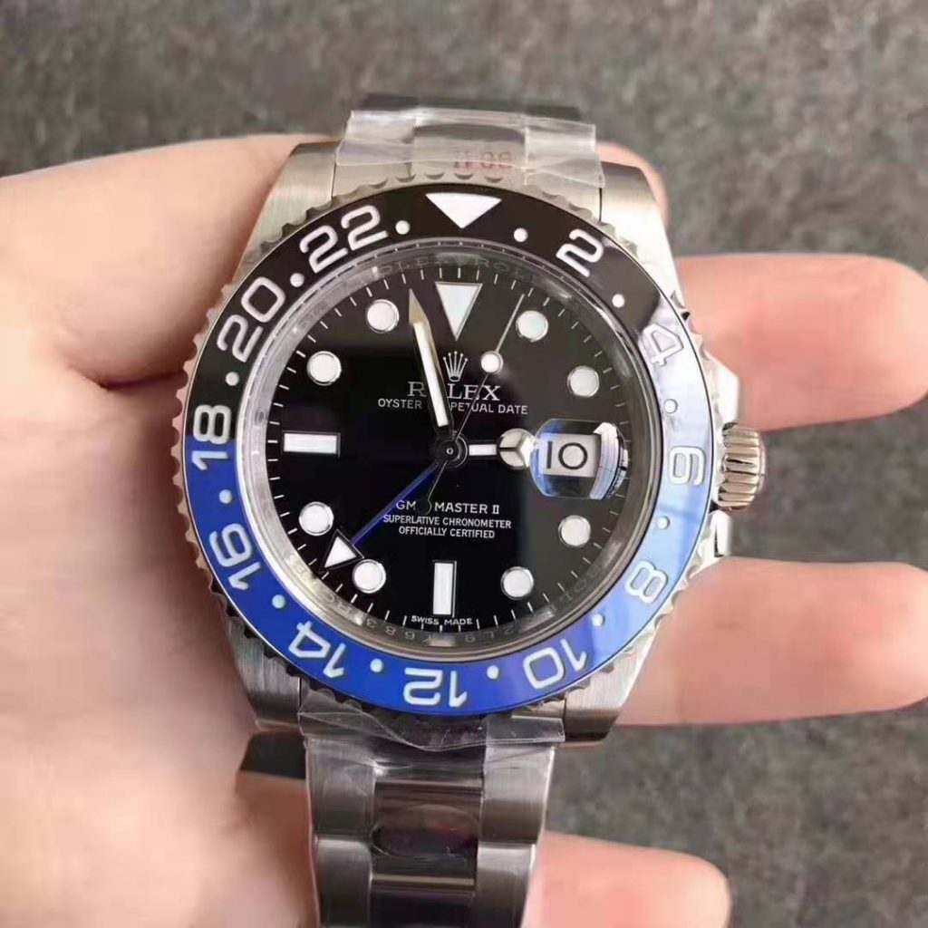 Replica Rolex GMT-Master Blue Black Ceramic