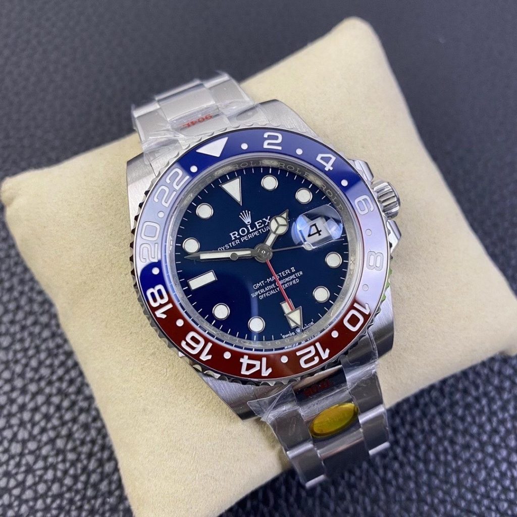 Replica Rolex GMT-Master Blue Red Bezel