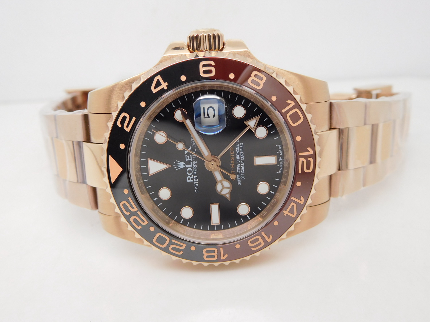 Replica Rolex GMT Master II Basel 2018 Rose Gold