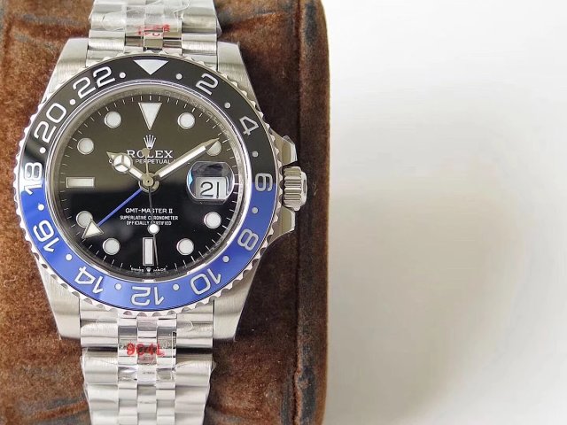 Replica Rolex GMT-Master II Black Blue Bezel