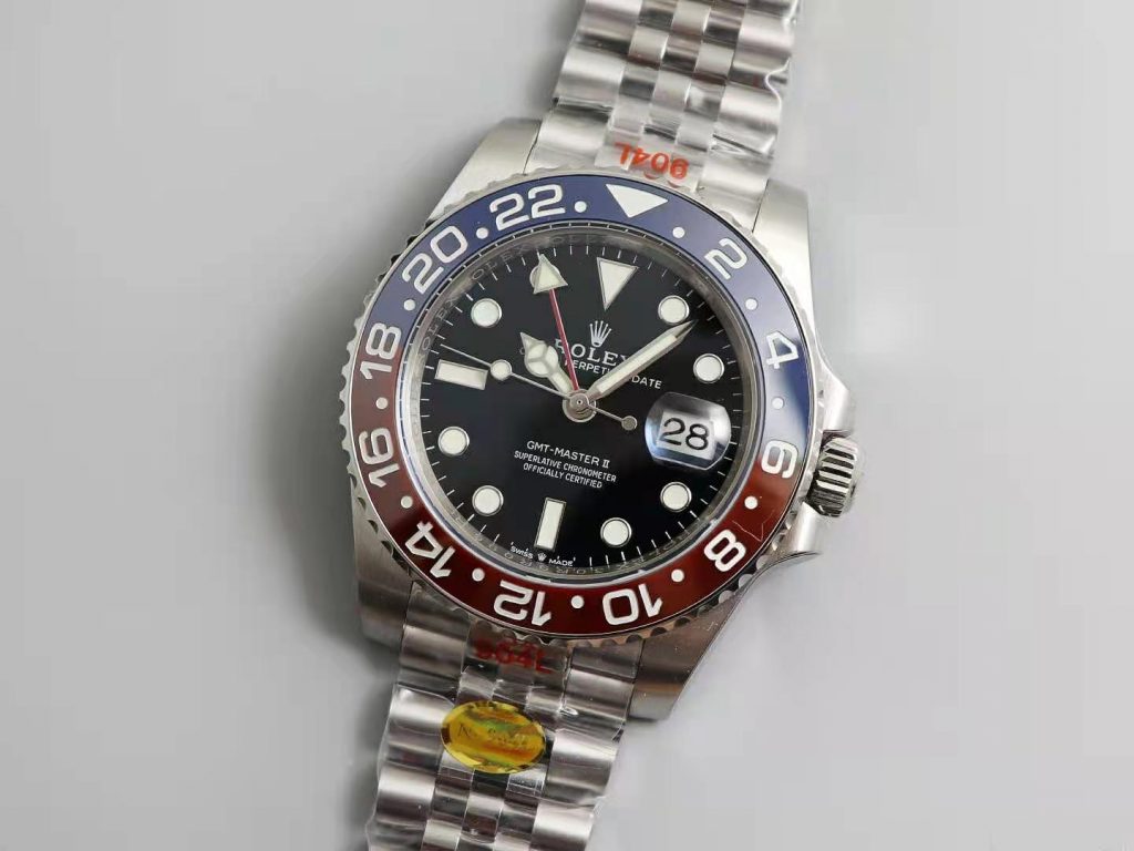 Replica Rolex GMT-Master II Blue Red Ceramic