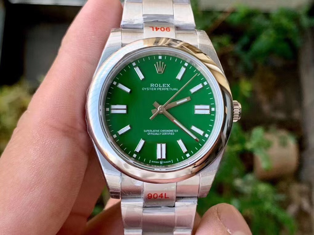 Replica Rolex Oyster Perpetual 41mm Green