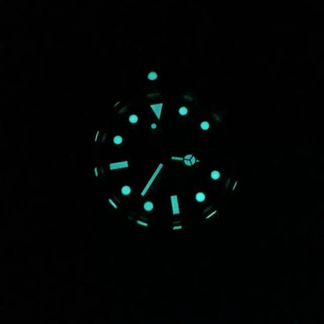 Replica Rolex Submariner 116613LN Dial Lume