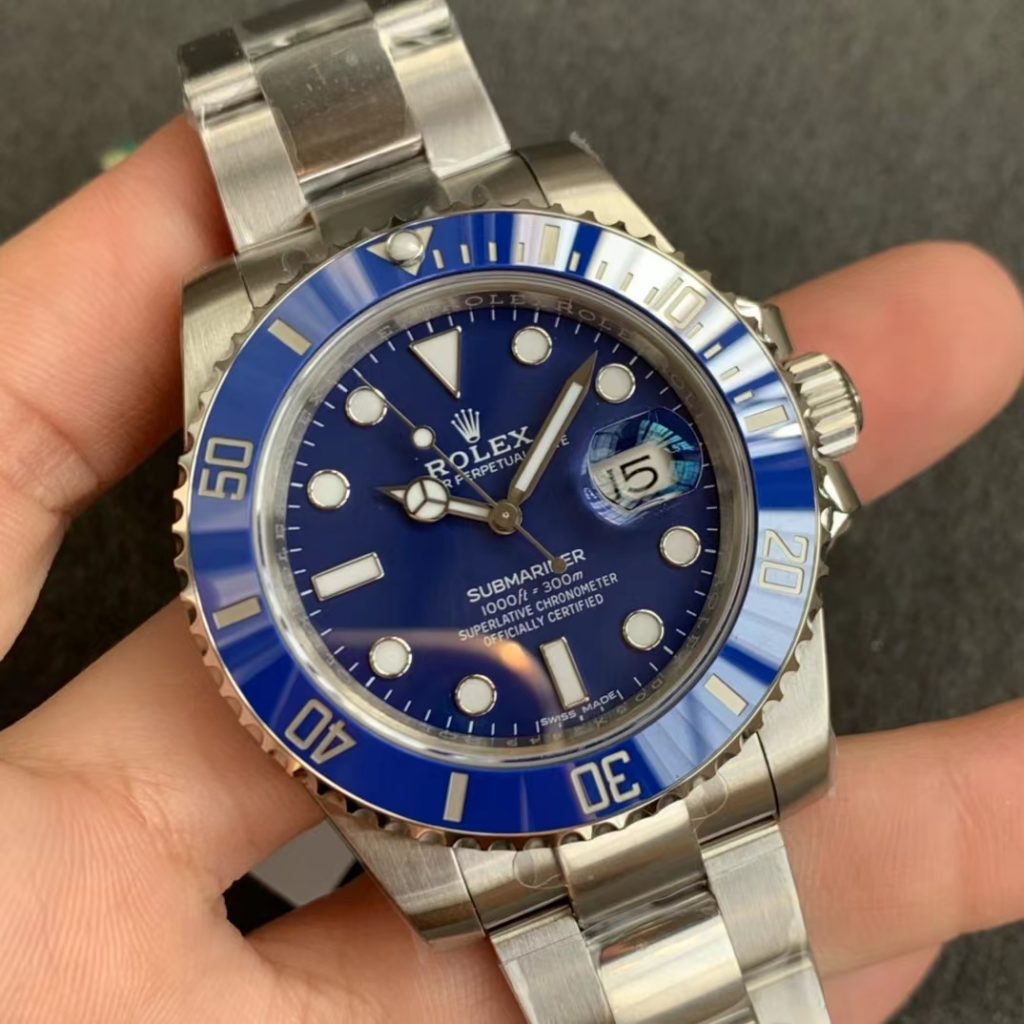 Replica Rolex Sumbariner Blue Dial