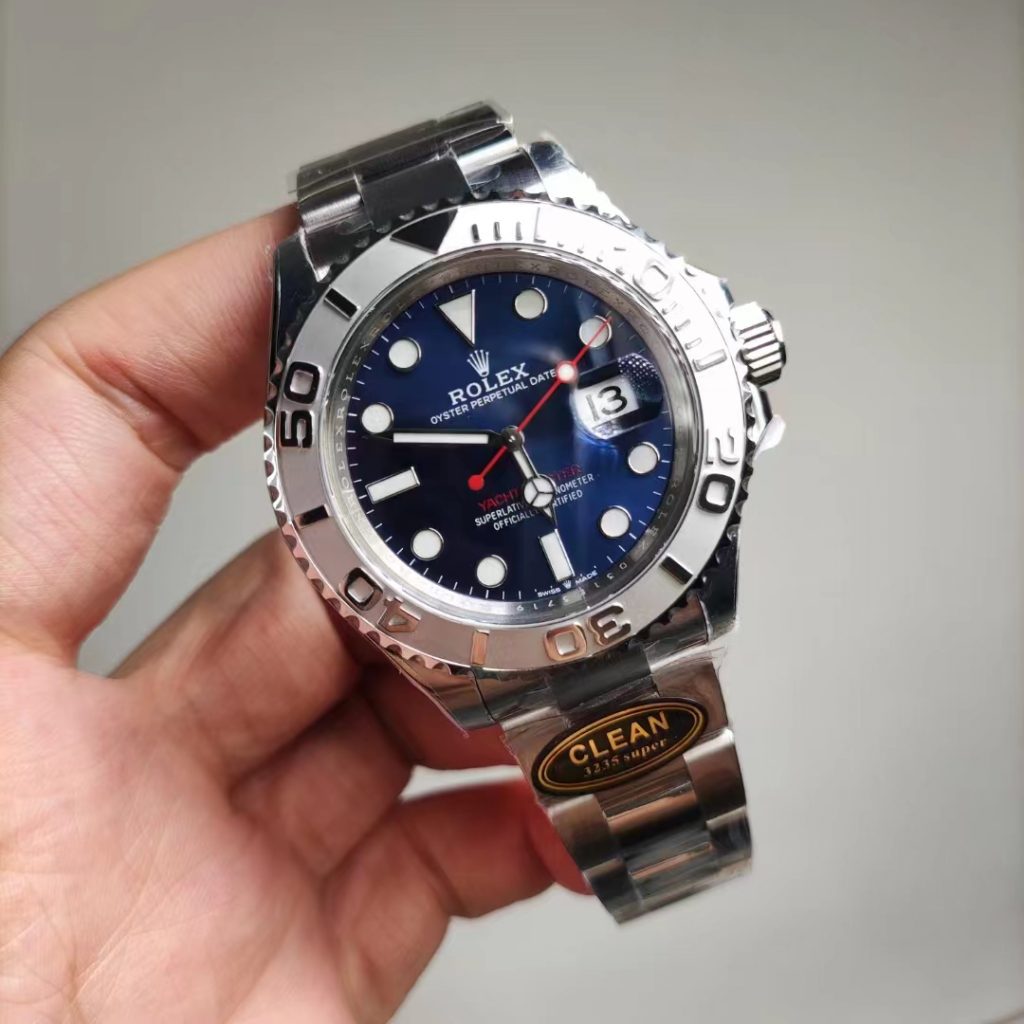 Replica Rolex YachtMaster Blue