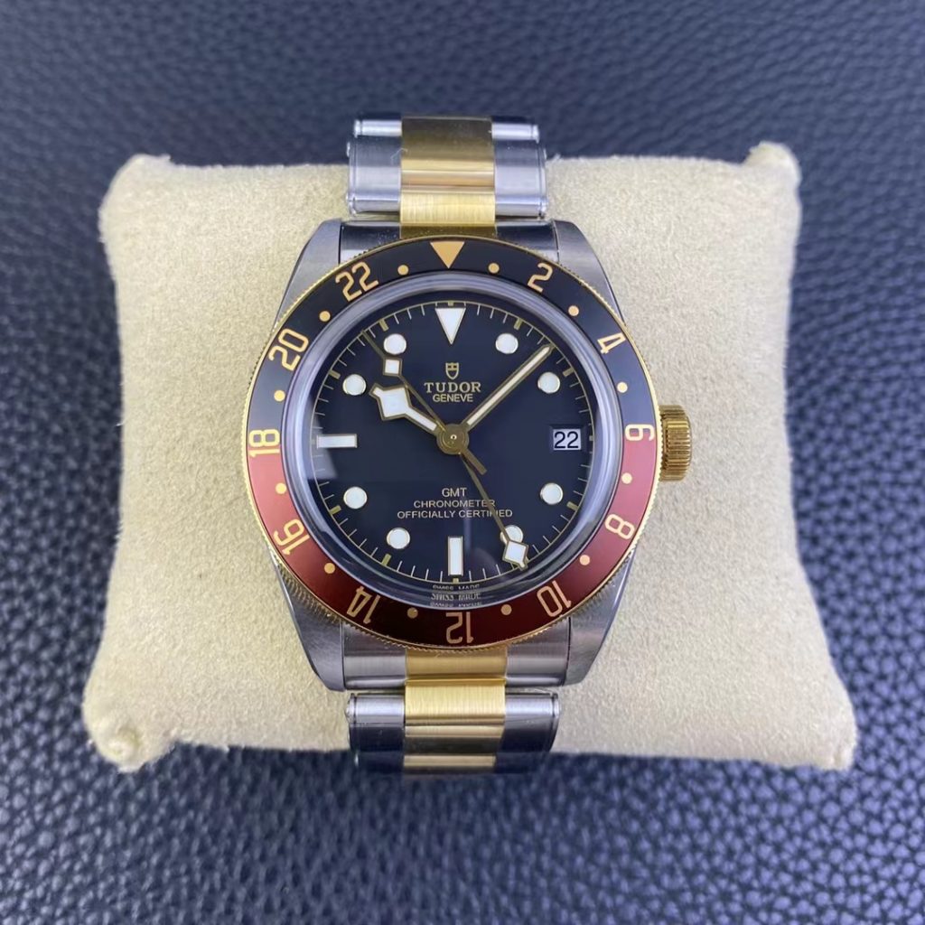 Replica Tudor Black Bay GMT Black Brown