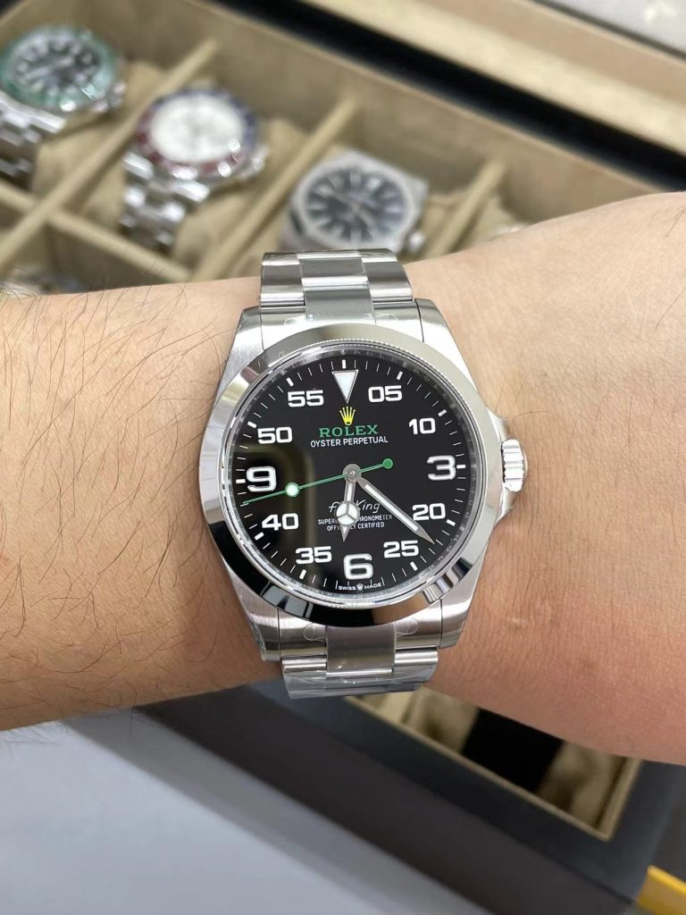 Rolex Air King 126900 Wrist Shot
