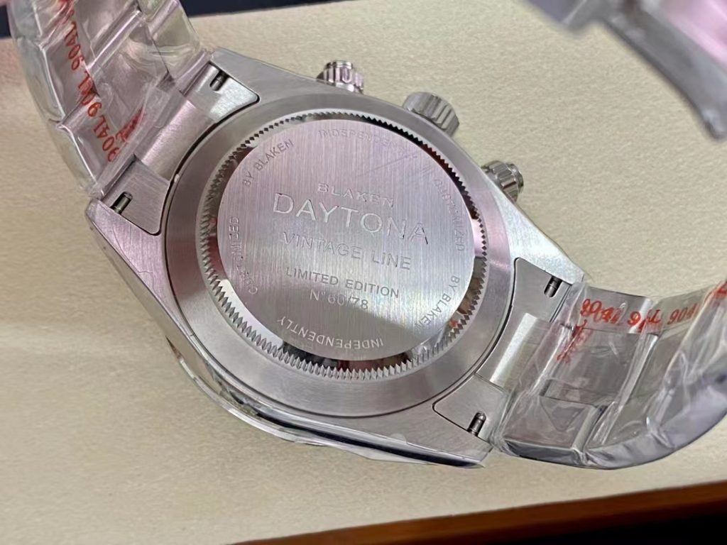 Rolex Blaken Paul Newman Case Back