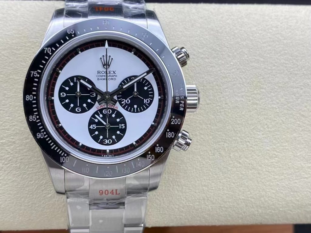 Rolex Blaken Paul Newman Cream White