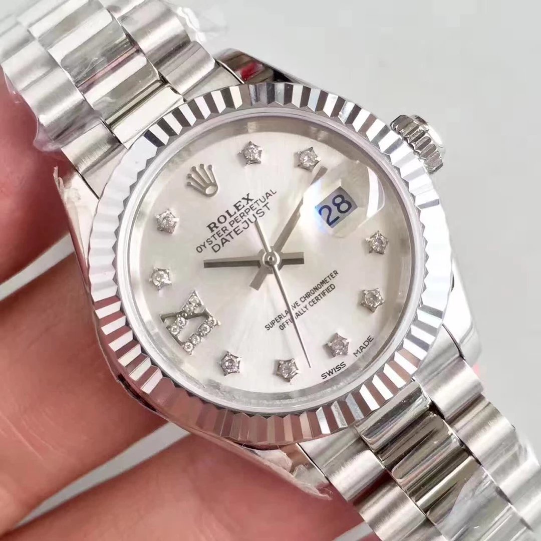 Rolex Datejust 28mm MOP White Dial
