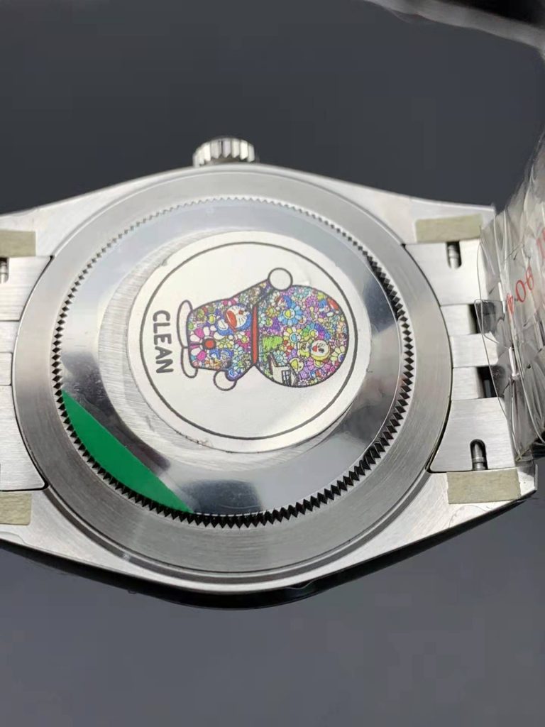 Rolex Datejust II Green Rome Case Back