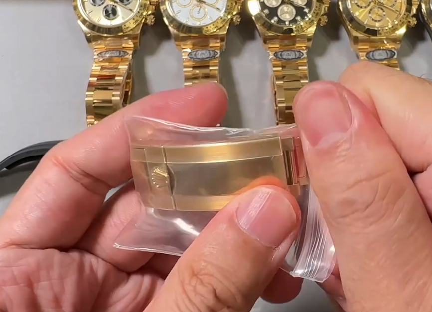 Rolex Daytona Buckle in Plastic Bag