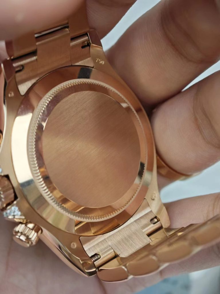 Rolex Daytona Rose Gold Case Back