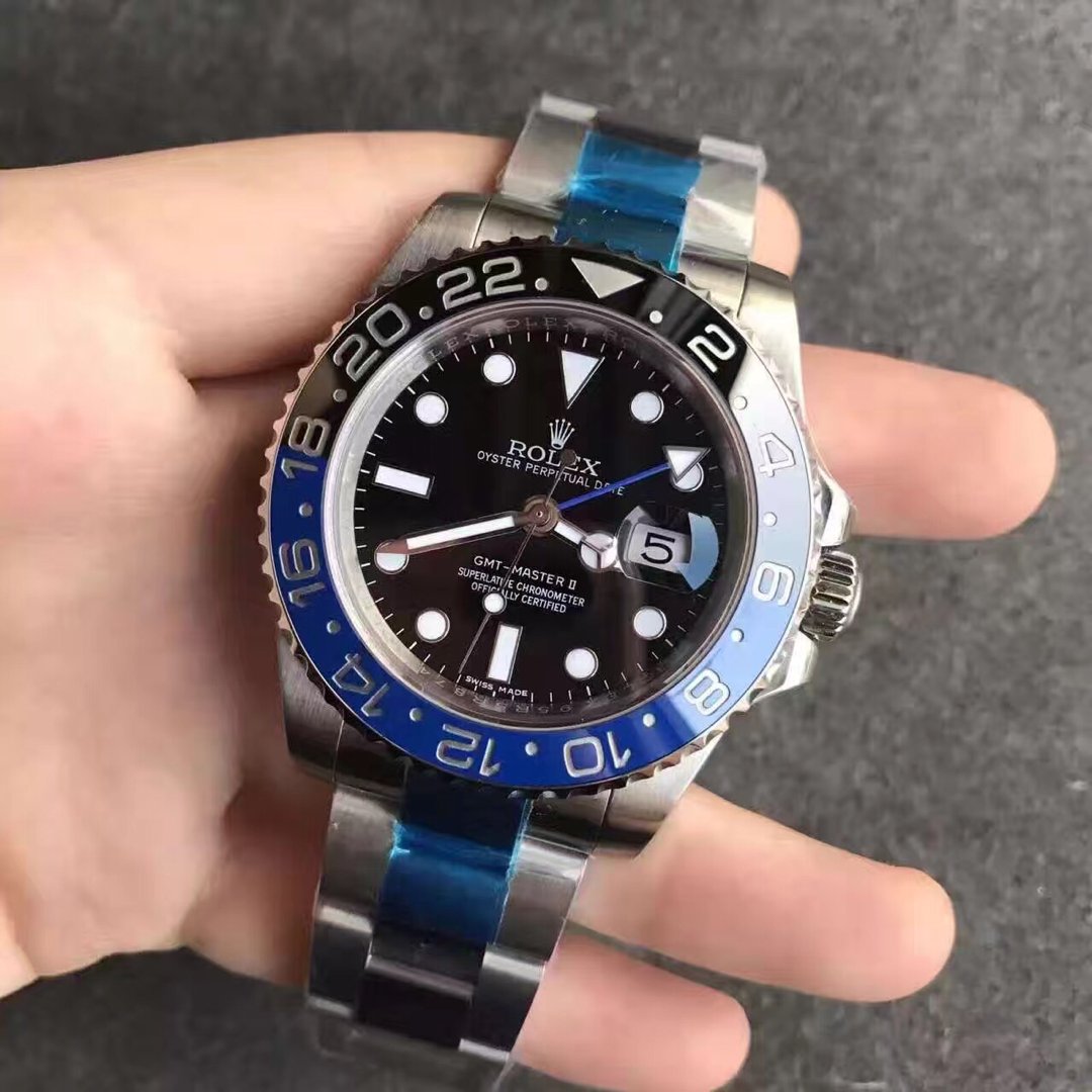 Rolex GMT Master II Black Blue Replica
