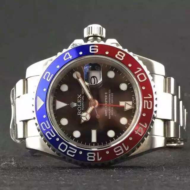 Rolex GMT Master II Replica Blue Red