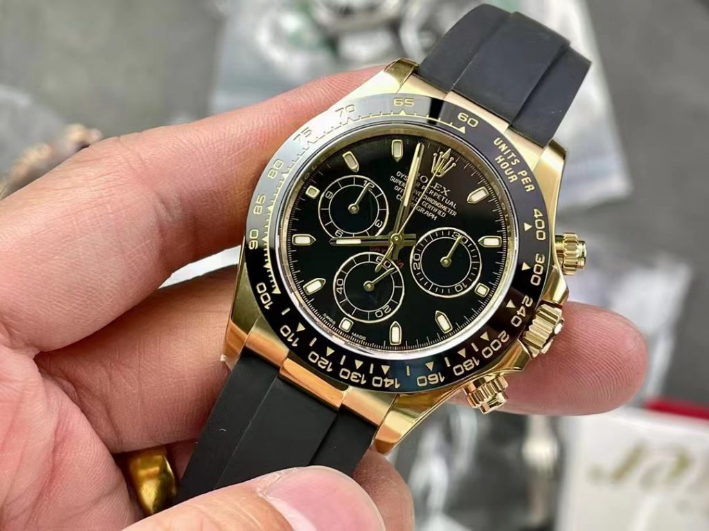 Rolex Gold Daytona Black Dial