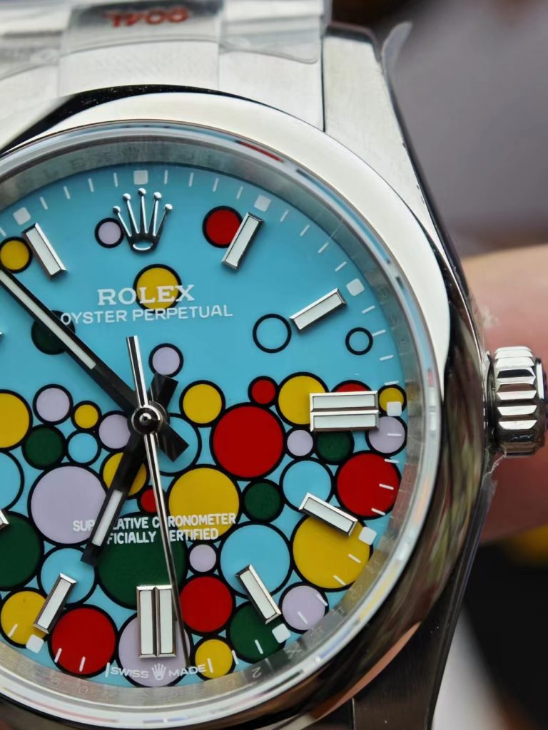 Rolex Oyster Perpetual 126000 Bubble Dial