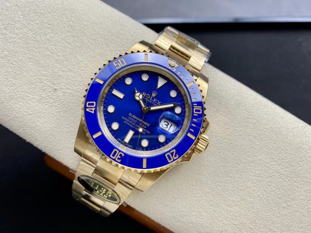 Rolex Submariner 40mm Blue Replica