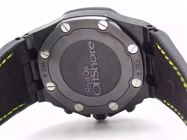 Royal Oak Offshore Engraving on Case Back