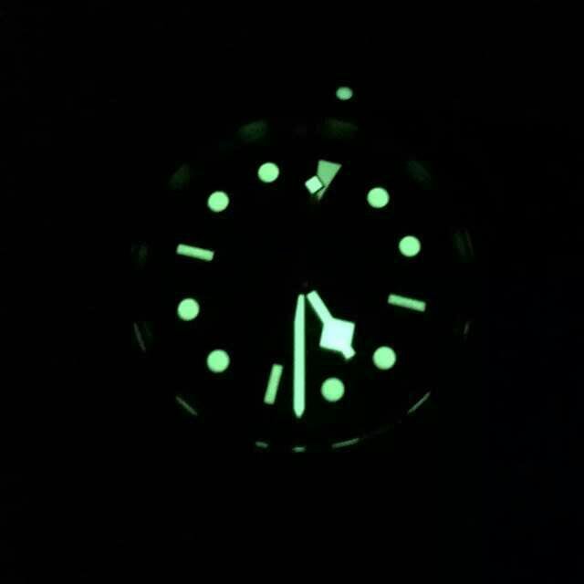 Tudor 79220R Dial Lume