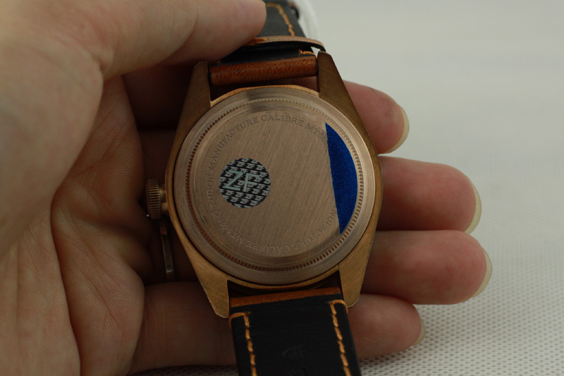 Tudor Bronze Caseback