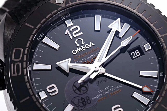 VS Replica Omega Planet Ocean Black Ceramic Dial